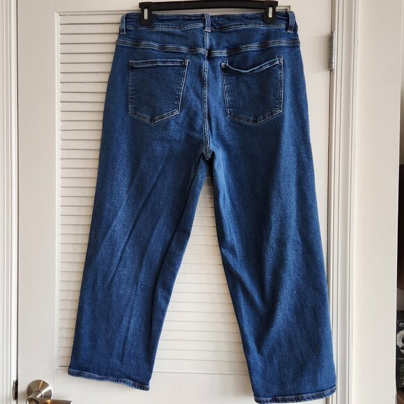 Universal Standard Blue Straight Leg Jeans - Picture 4 of 15